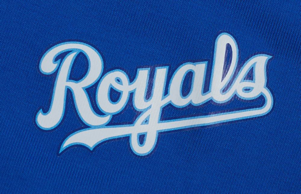 PANTALÓN CORTO CICLISTA CLÁSICO DE ALGODÓN PARA MUJER MLB KANSAS CITY ROYALS (AZUL REAL)