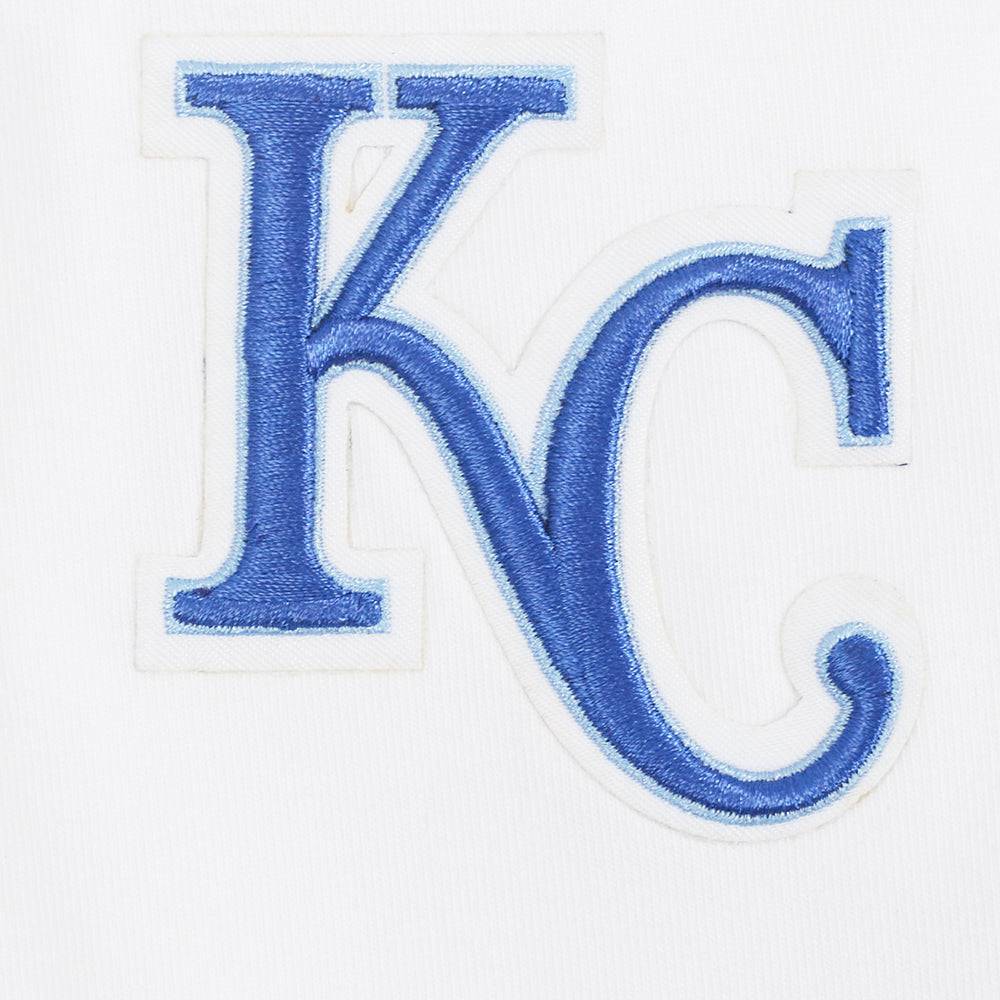 MLB KANSAS CITY ROYALS CLASSIC WOMEN'S COTTON BIKE SHORT (WHITE)