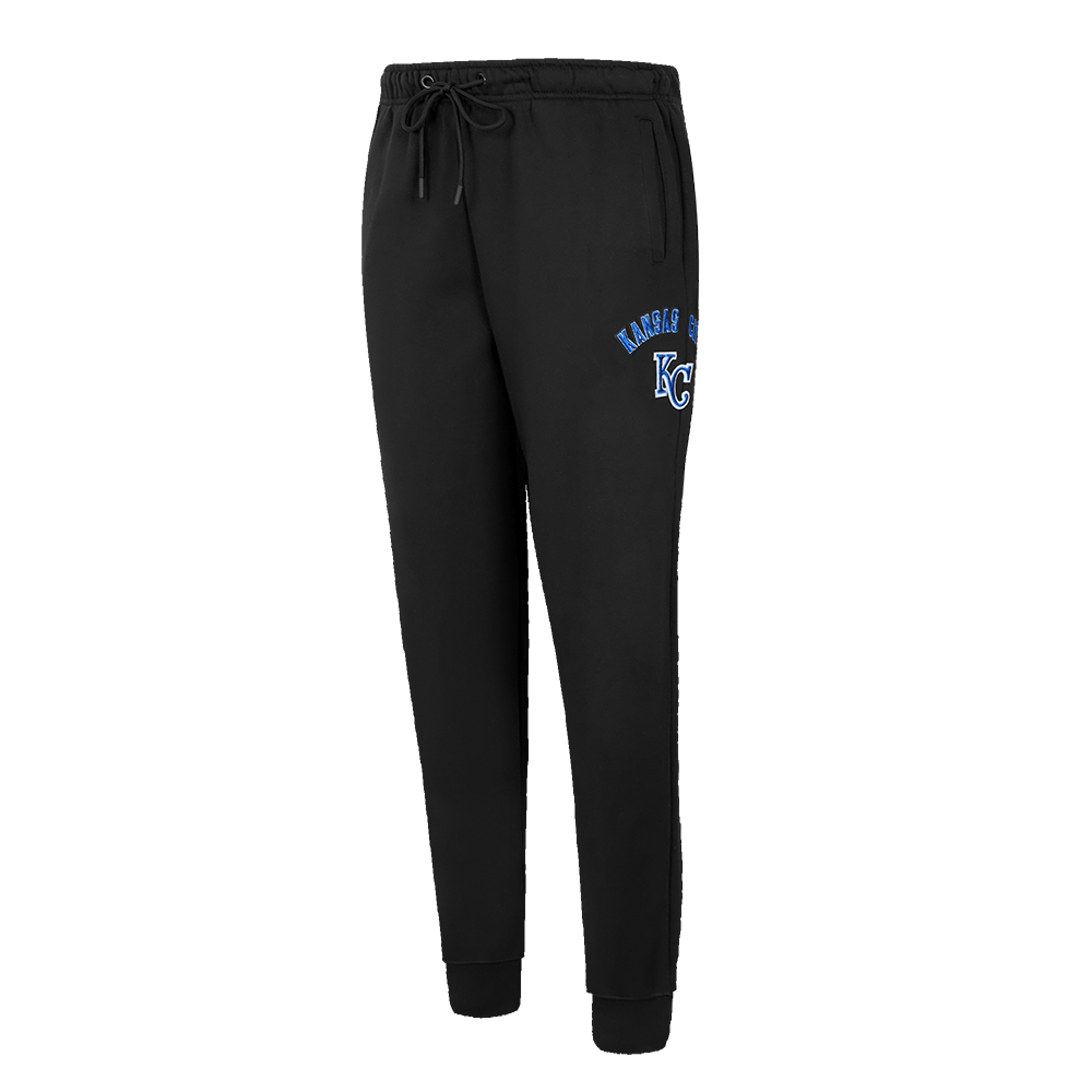 MLB KANSAS CITY ROYALS CLASSIC WOMEN'S FLEECE SWEATPANT (BLACK)