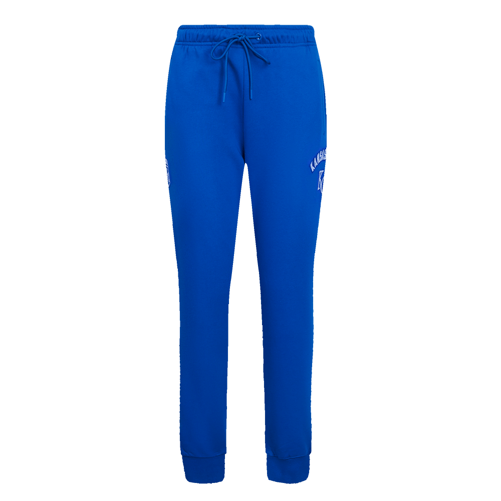 MLB KANSAS CITY ROYALS CLASSIC WOMEN'S FLEECE SWEATPANT (ROYAL BLUE)