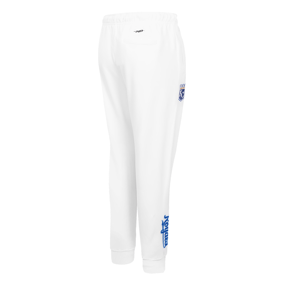 MLB KANSAS CITY ROYALS CLASSIC WOMEN'S FLEECE SWEATPANT (WHITE)