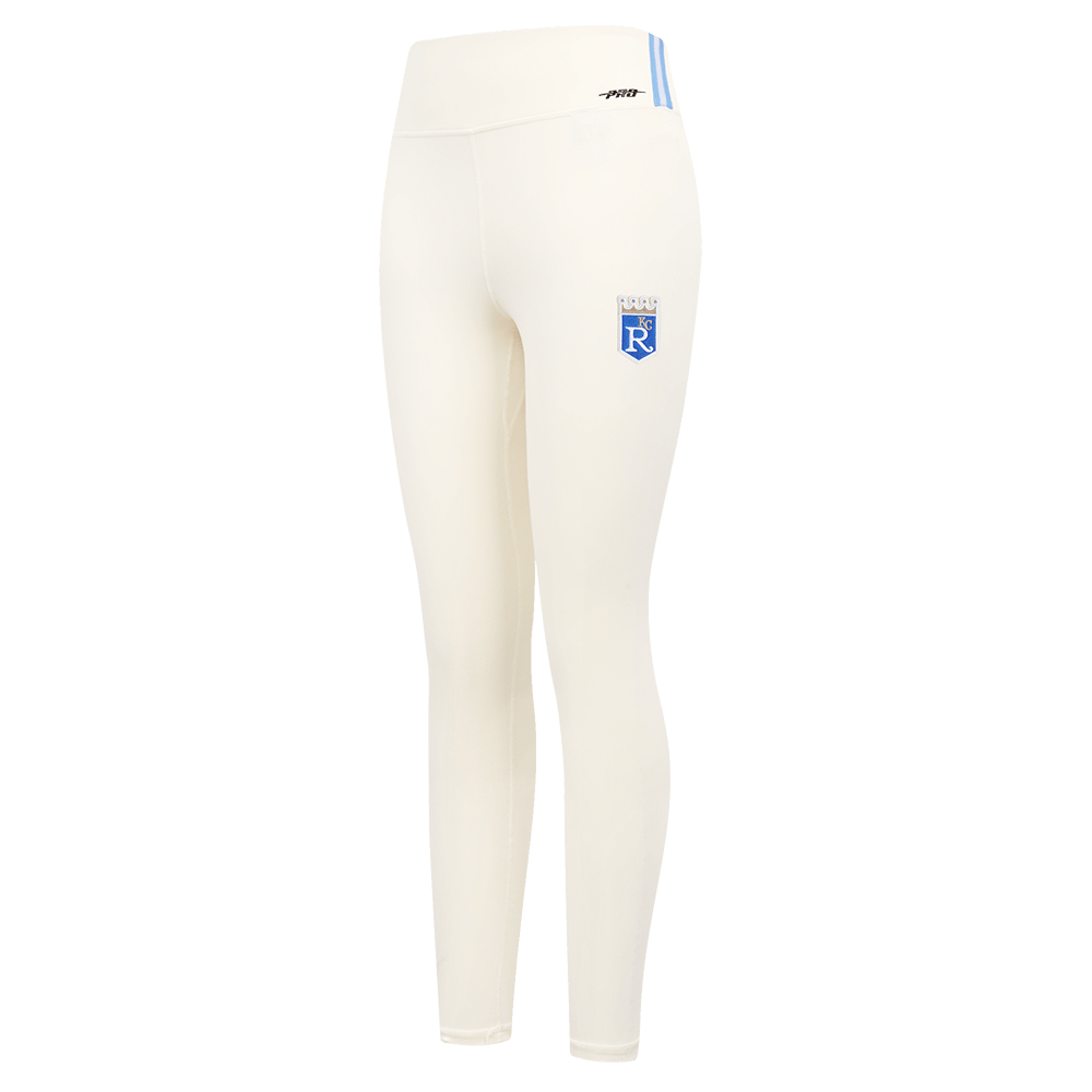 MLB KANSAS CITY ROYALS RETRO CLASSIC WOMEN'S JERSEY LEGGING (EGGSHELL)