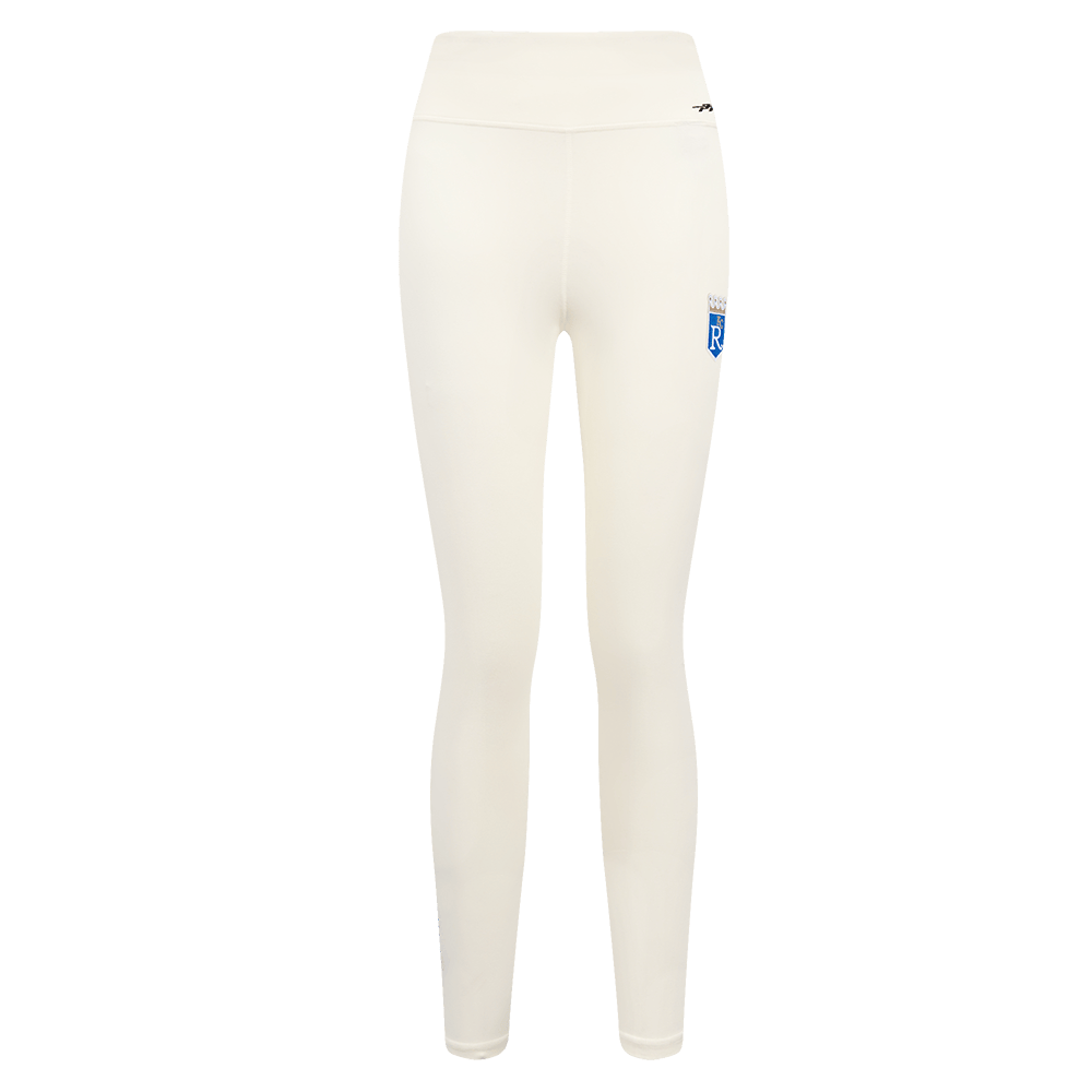 MLB KANSAS CITY ROYALS RETRO CLASSIC WOMEN'S JERSEY LEGGING (EGGSHELL)