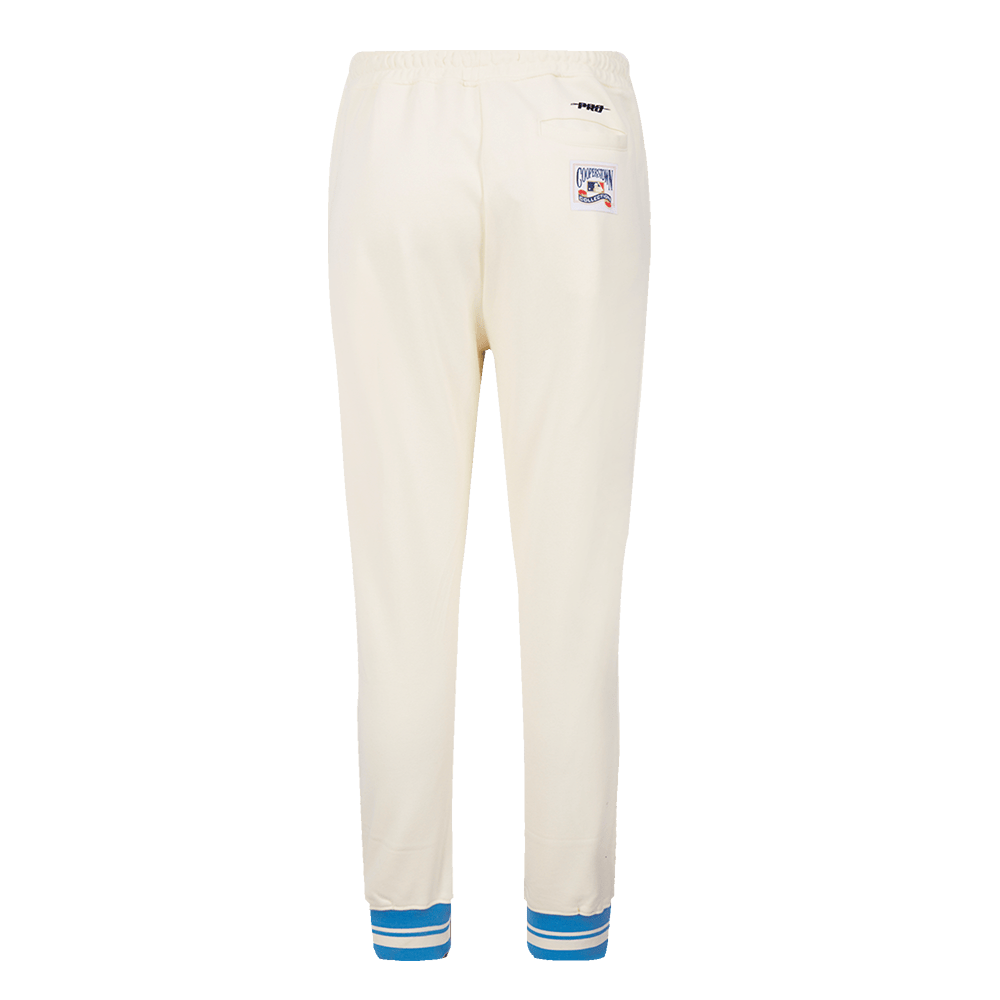 MLB KANSAS CITY ROYALS RETRO CLASSIC WOMEN'S SWEATPANT (EGGSHELL/ UNIVERSITY BLUE)