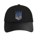 GORRA DE PAPÁ MLB KANSAS CITY ROYALS JEWELS PARA MUJER (NEGRA)