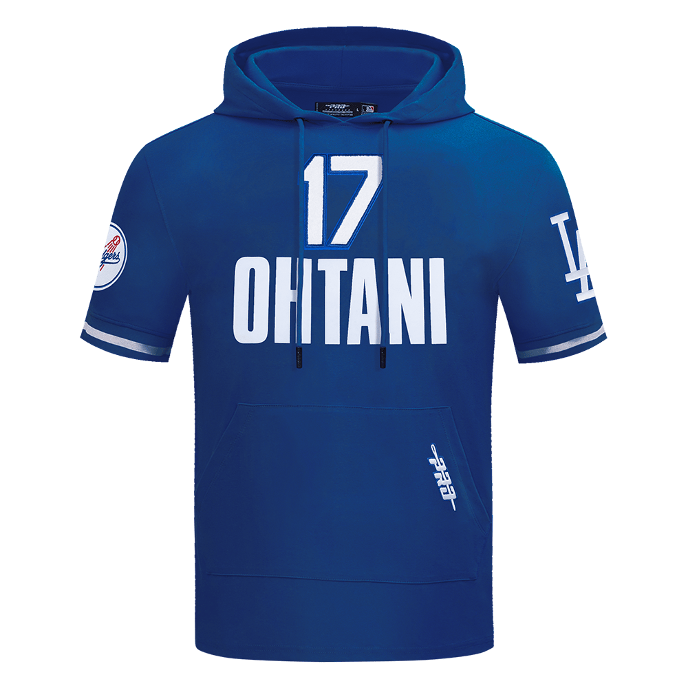 MLB LOS ANGELES DODGERS SHOHEI OHTANI #17 CLASSIC MEN'S SS PO HOODIE (DODGER BLUE)