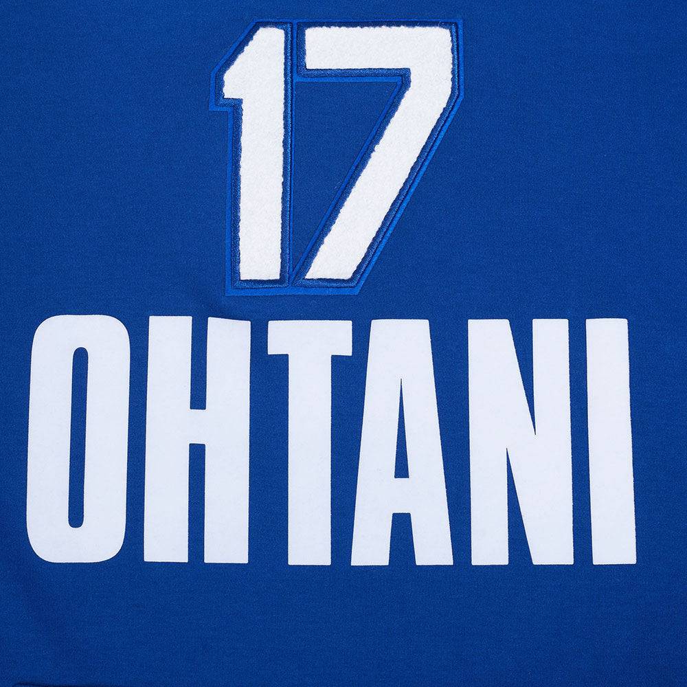MLB LOS ANGELES DODGERS SHOHEI OHTANI #17 CLASSIC MEN'S SS PO HOODIE (DODGER BLUE)