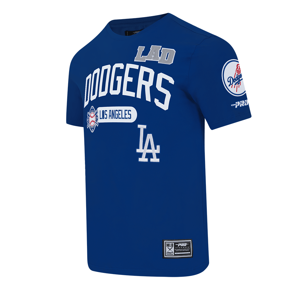 MLB LOS ANGELES DODGERS LETTERMAN MEN'S S/S TEE (DODGER BLUE)