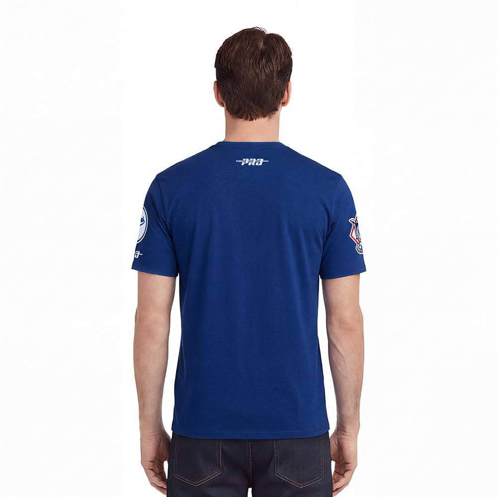 MLB LOS ANGELES DODGERS LETTERMAN MEN'S S/S TEE (DODGER BLUE)