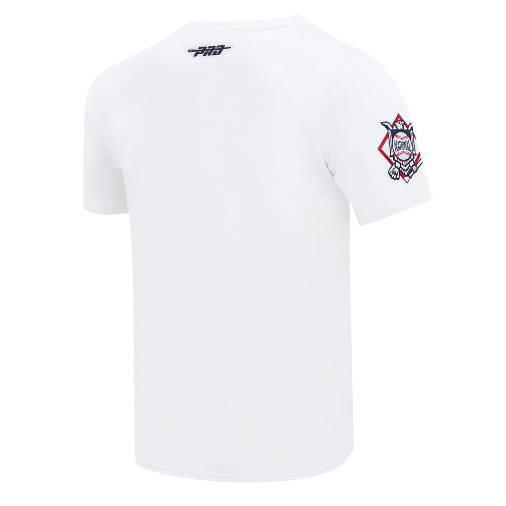 CAMISETA MLB LOS ANGELES DODGERS LETTERMAN PARA HOMBRE DE MANGA CORTA (BLANCA)