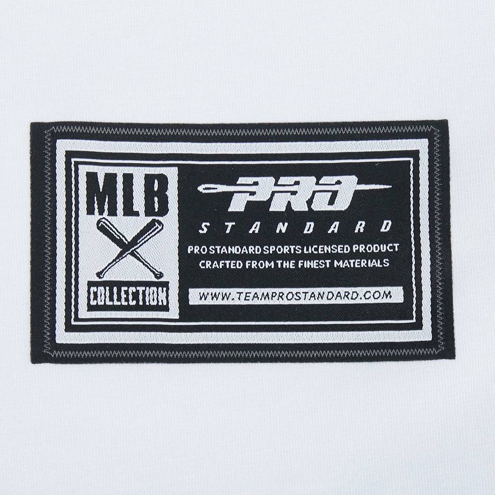 CAMISETA MLB LOS ANGELES DODGERS LETTERMAN PARA HOMBRE DE MANGA CORTA (BLANCA)