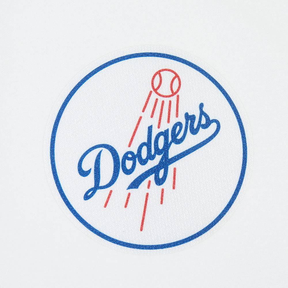 MLB LOS ANGELES DODGERS LETTERMAN MEN'S BUTTON DOWN (WHITE/BLACK)