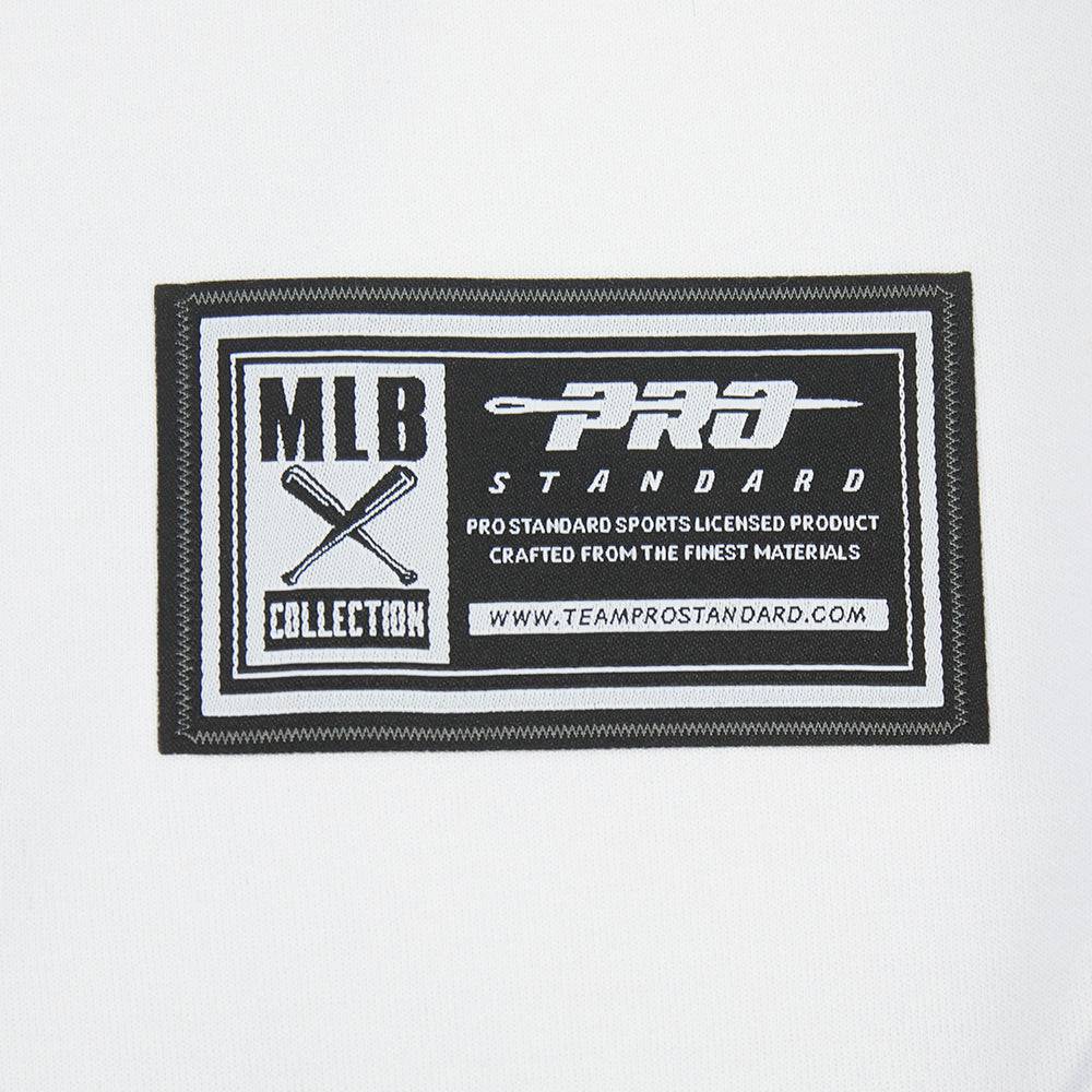 MLB LOS ANGELES DODGERS LETTERMAN MEN'S BUTTON DOWN (WHITE/BLACK)
