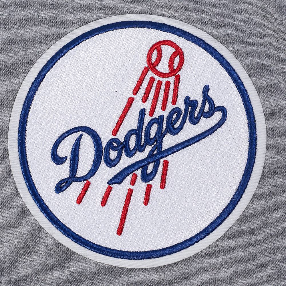 MLB LOS ANGELES DODGERS WINGSPAN MEN'S CJ DROP SHOULDER TEE (DARK HEATHER GRAY)