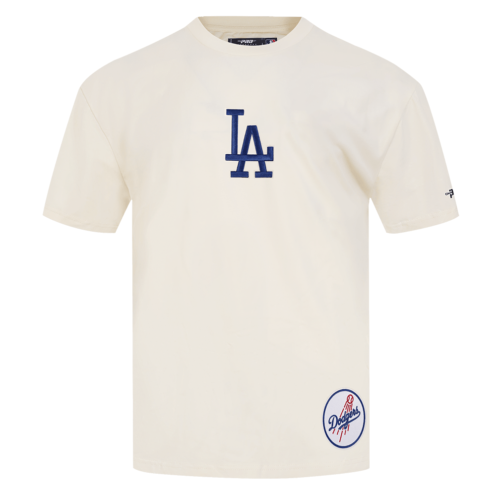 MLB LOS ANGELES DODGERS WINGSPAN MEN'S CJ DROP SHOULDER TEE (EGGSHELL)