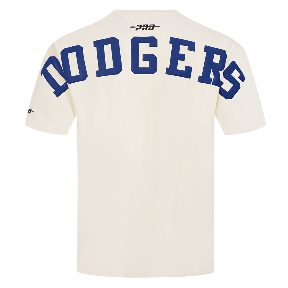 MLB LOS ANGELES DODGERS WINGSPAN MEN'S CJ DROP SHOULDER TEE (EGGSHELL)