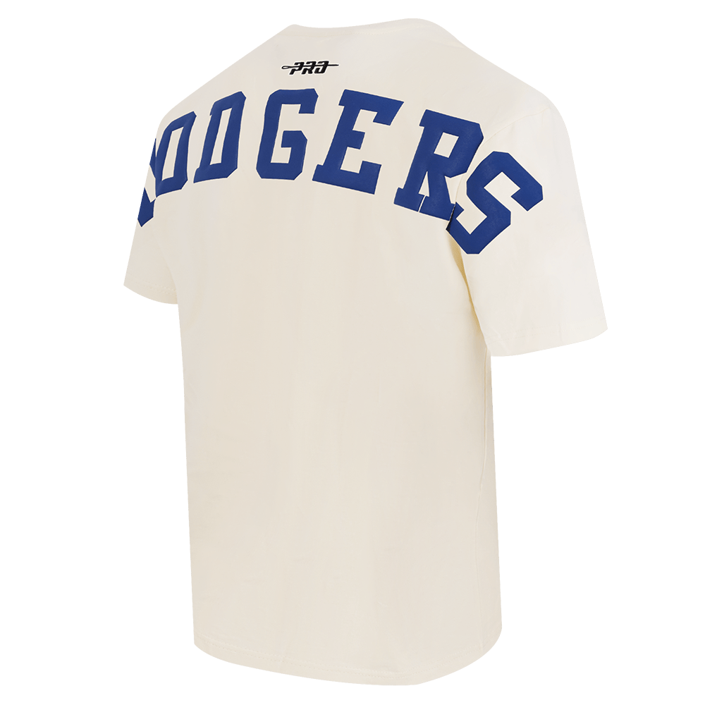 MLB LOS ANGELES DODGERS WINGSPAN MEN'S CJ DROP SHOULDER TEE (EGGSHELL)
