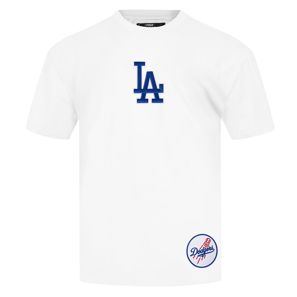 MLB LOS ANGELES DODGERS WINGSPAN MEN'S CJ DROP SHOULDER TEE (WHITE)