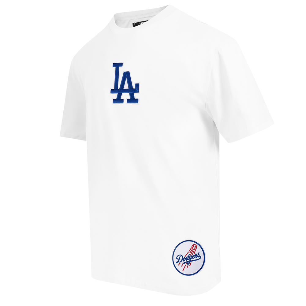 MLB LOS ANGELES DODGERS WINGSPAN MEN'S CJ DROP SHOULDER TEE (WHITE)