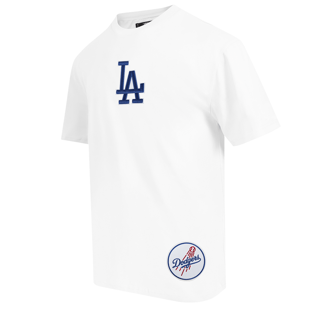 MLB LOS ANGELES DODGERS WINGSPAN MEN'S CJ DROP SHOULDER TEE (WHITE)