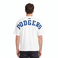MLB LOS ANGELES DODGERS WINGSPAN MEN'S CJ DROP SHOULDER TEE (WHITE)