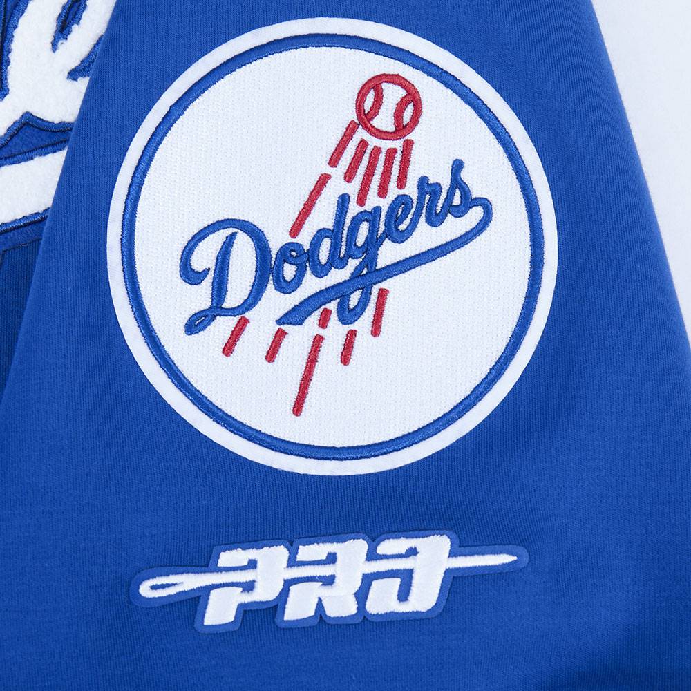 MLB LOS ANGELES DODGERS CLASSIC CHENILLE MEN'S SS PO HOODIE (DODGER BLUE)