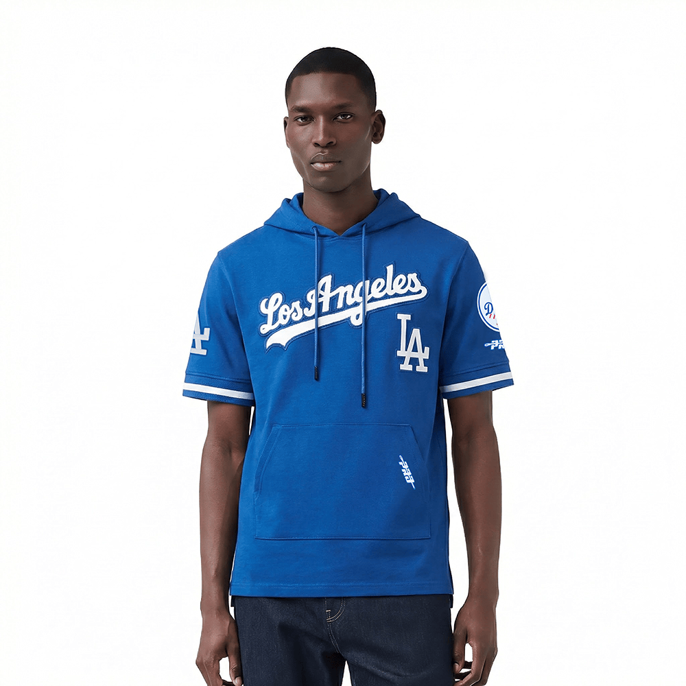 MLB LOS ANGELES DODGERS CLASSIC CHENILLE MEN'S SS PO HOODIE (DODGER BLUE)