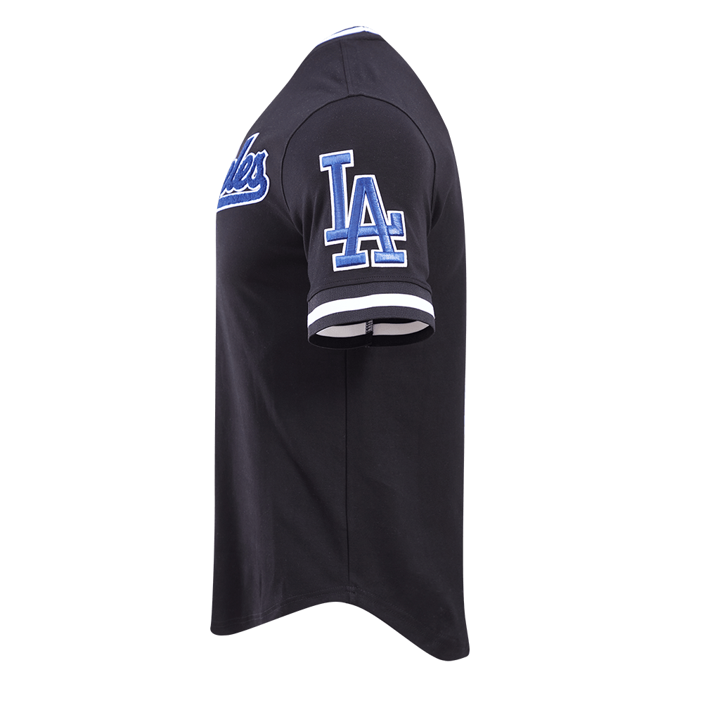 MLB LOS ANGELES DODGERS CLASSIC CHENILLE MEN'S S/S TEE (BLACK)