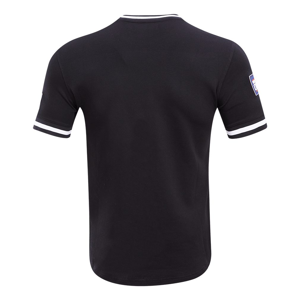 MLB LOS ANGELES DODGERS CLASSIC CHENILLE MEN'S S/S TEE (BLACK)