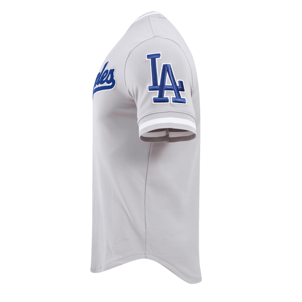 MLB LOS ANGELES DODGERS CLASSIC CHENILLE MEN'S S/S TEE (GRAY)