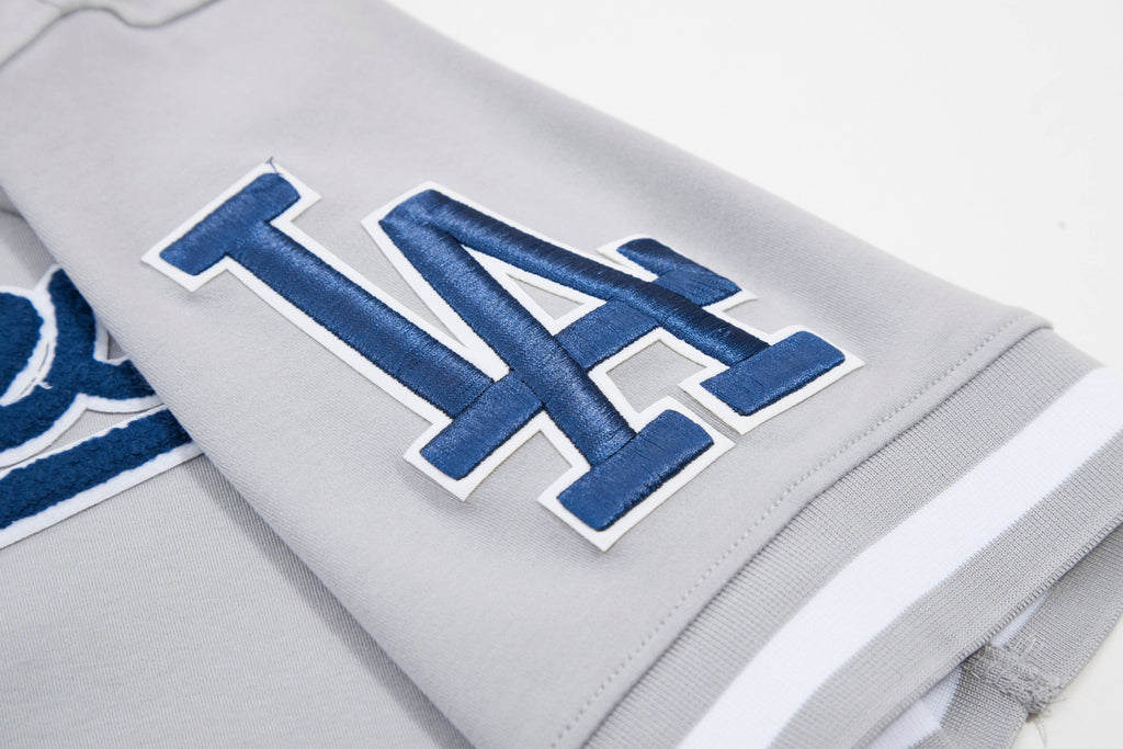 MLB LOS ANGELES DODGERS CLASSIC CHENILLE MEN'S S/S TEE (GRAY)