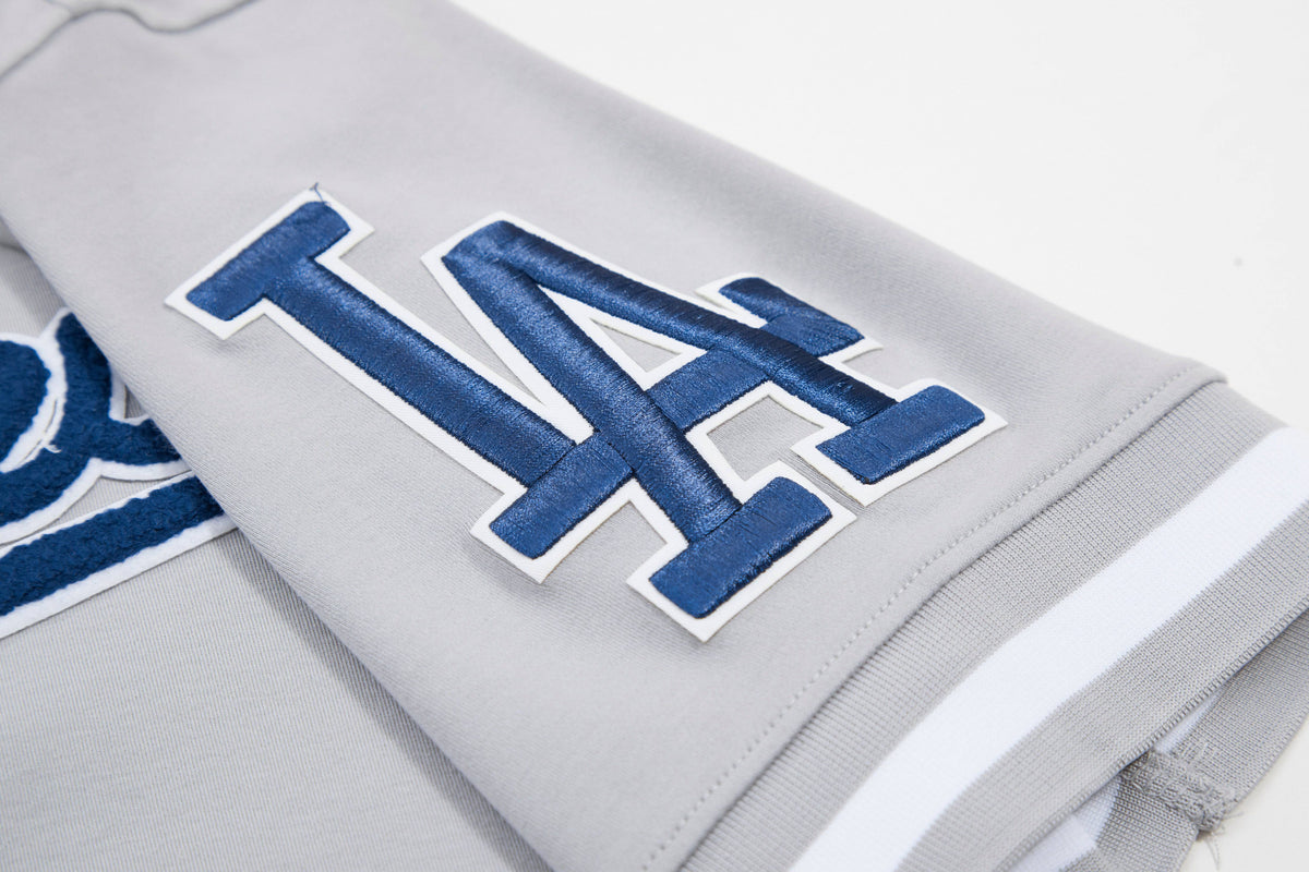 MLB LOS ANGELES DODGERS CLASSIC CHENILLE MEN'S S/S TEE (GRAY)