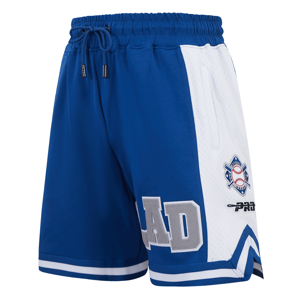 MLB LOS ANGELES DODGERS LETTERMAN MEN'S ATHLETIC SHORT (DODGER BLUE)