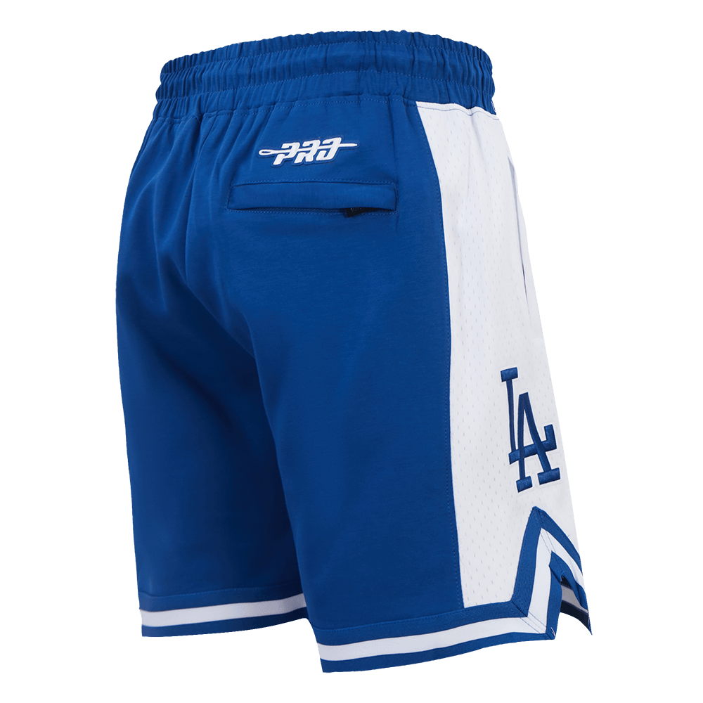 MLB LOS ANGELES DODGERS LETTERMAN MEN'S ATHLETIC SHORT (DODGER BLUE)