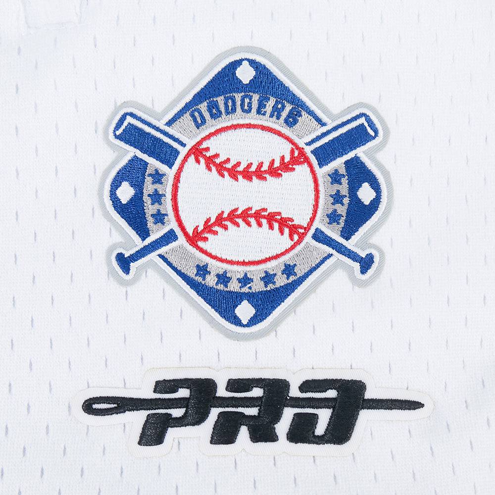 MLB LOS ANGELES DODGERS LETTERMAN MEN'S ATHLETIC SHORT (DODGER BLUE)