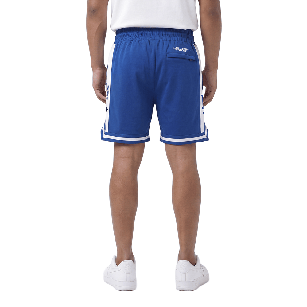 MLB LOS ANGELES DODGERS LETTERMAN MEN'S ATHLETIC SHORT (DODGER BLUE)