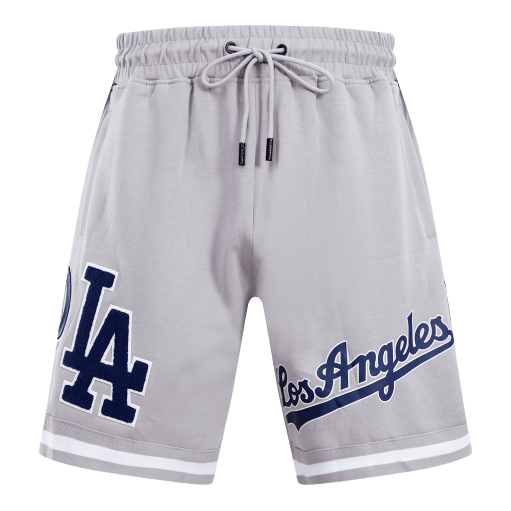 MLB LOS ANGELES DODGERS CLASSIC CHENILLE MEN'S SHORT (GRAY)