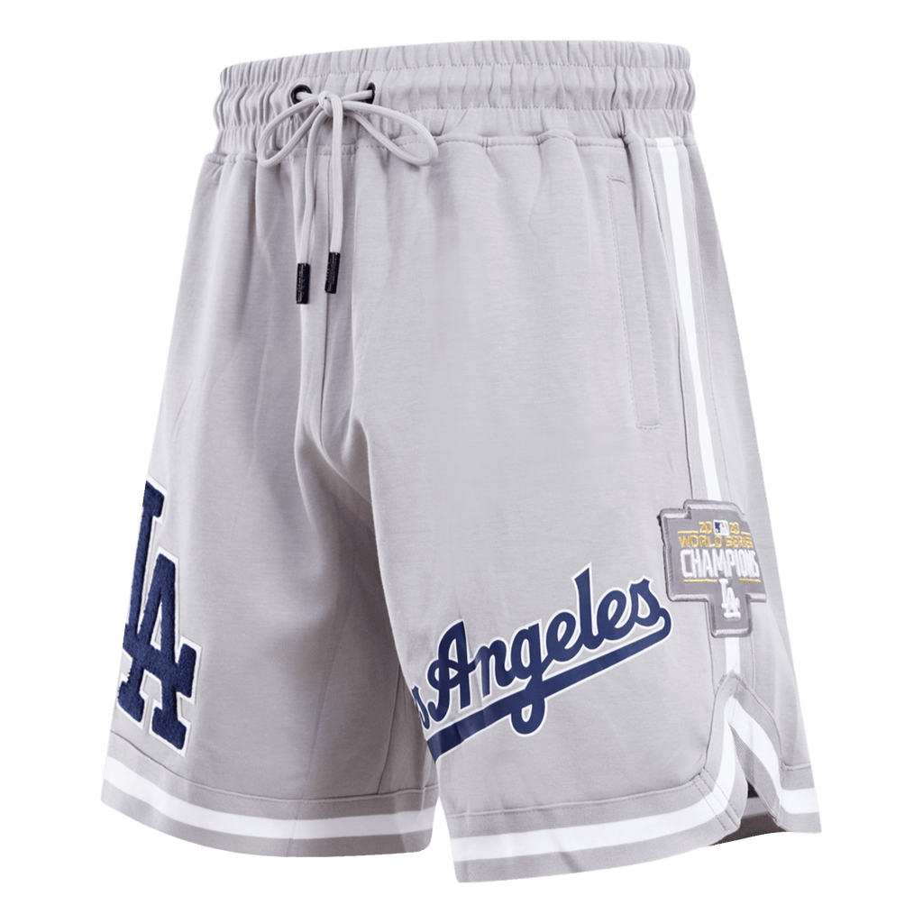 MLB LOS ANGELES DODGERS CLASSIC CHENILLE MEN'S SHORT (GRAY)
