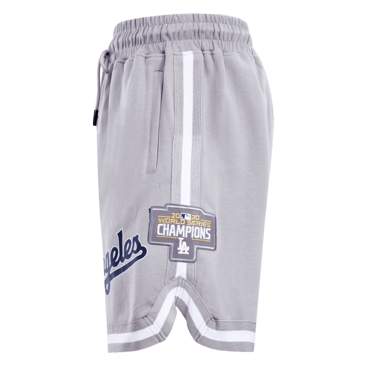 MLB LOS ANGELES DODGERS CLASSIC CHENILLE MEN'S SHORT (GRAY)