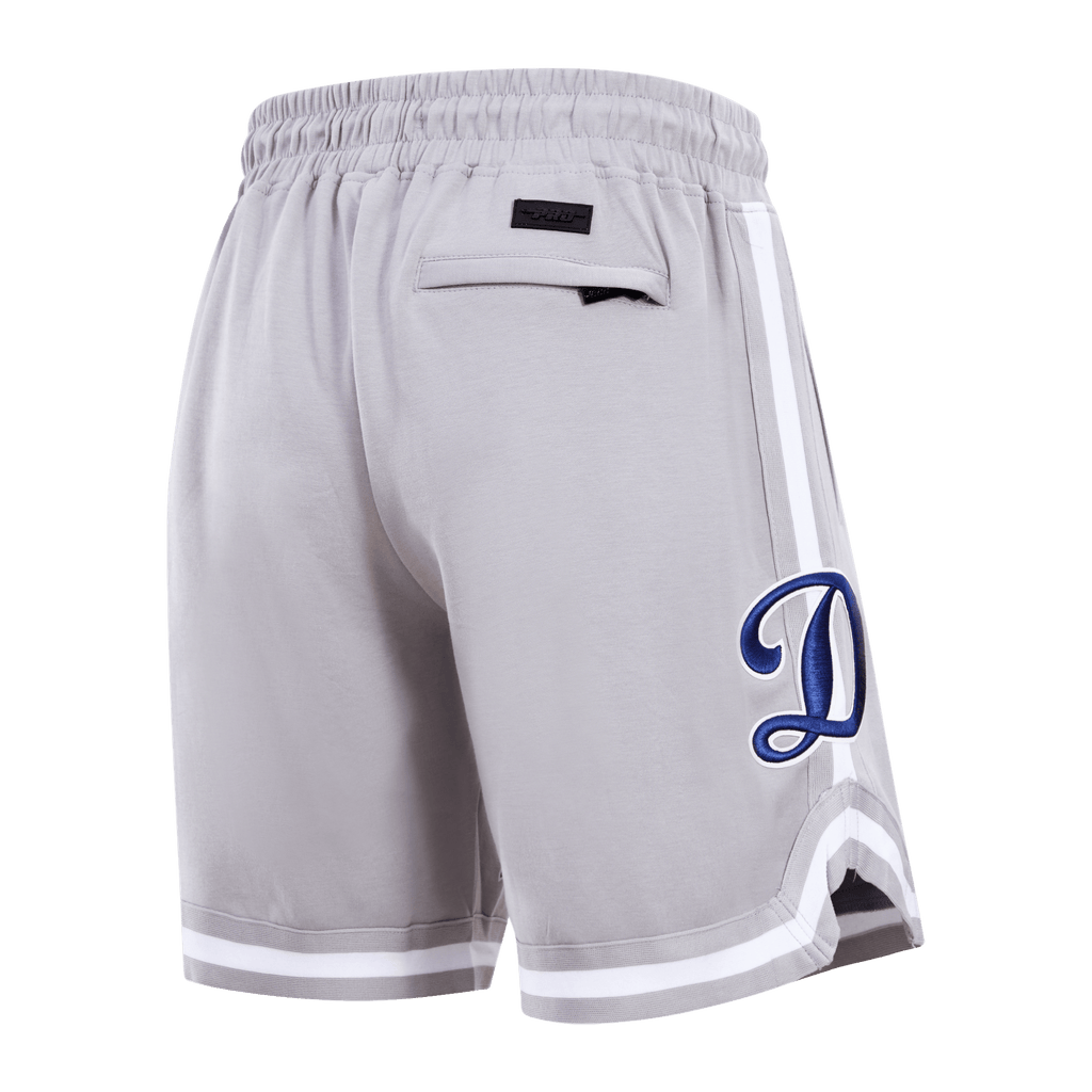 MLB LOS ANGELES DODGERS CLASSIC CHENILLE MEN'S SHORT (GRAY)