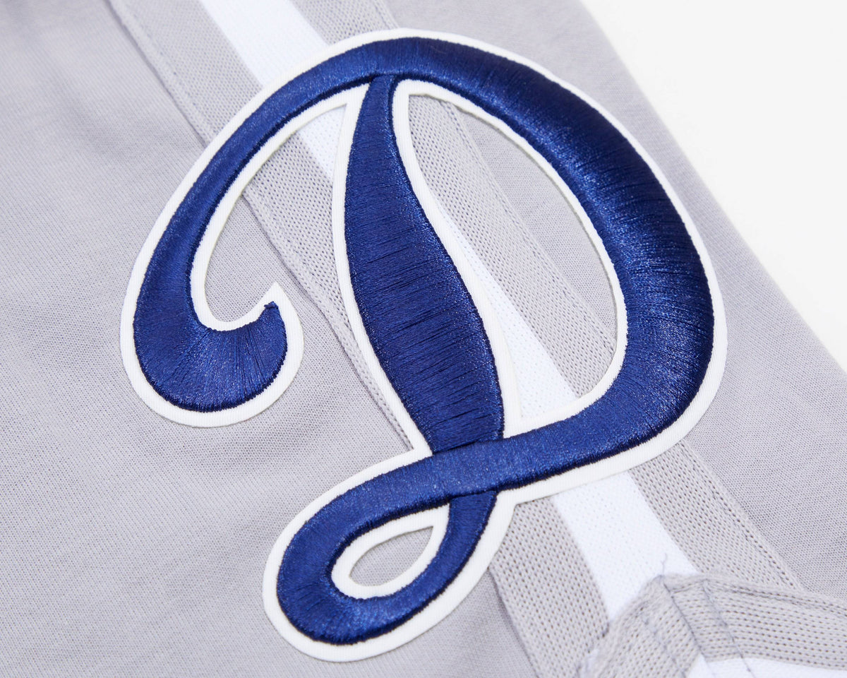 MLB LOS ANGELES DODGERS CLASSIC CHENILLE MEN'S SHORT (GRAY)