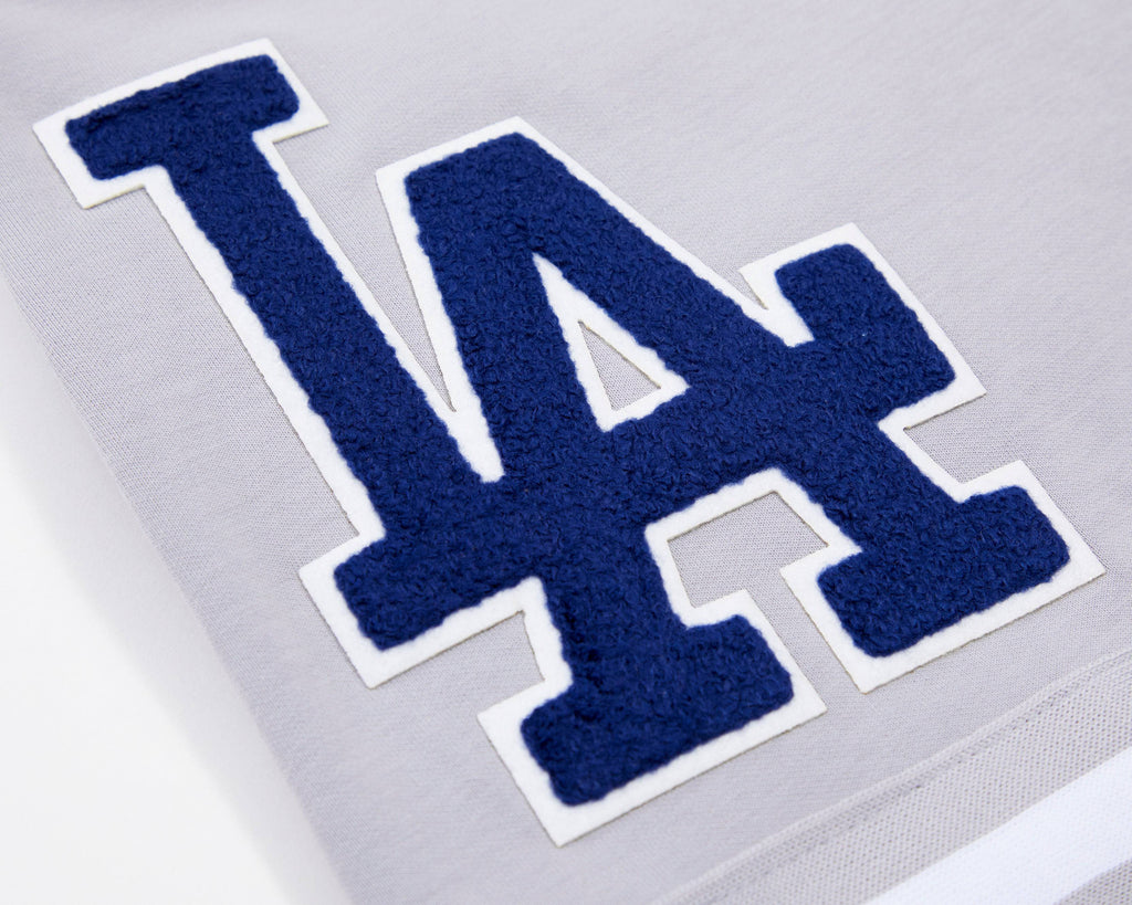 MLB LOS ANGELES DODGERS CLASSIC CHENILLE MEN'S SHORT (GRAY)