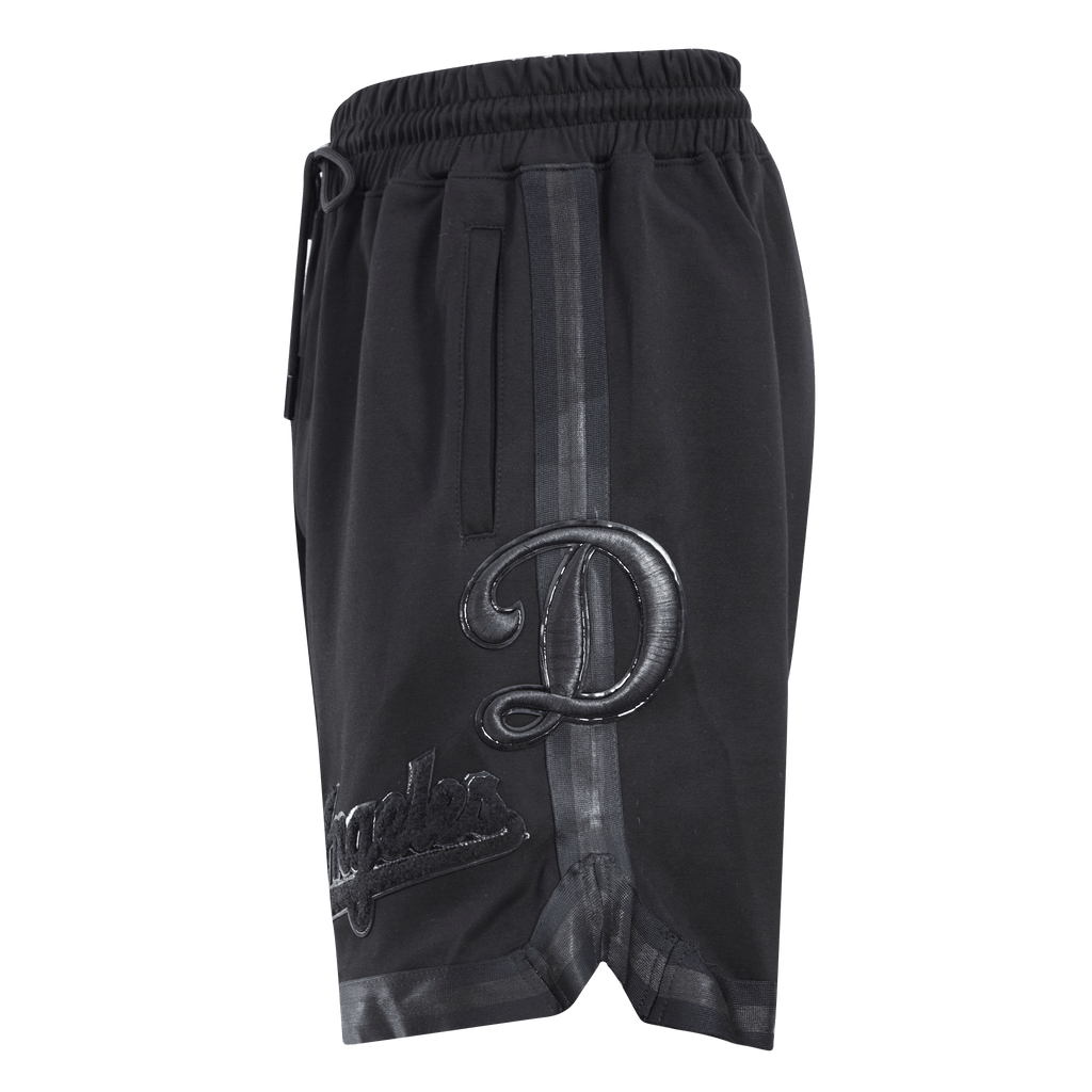 MLB LOS ANGELES DODGERS TRIPLE BLACK PRO TEAM MEN'S SHORT (BLACK)