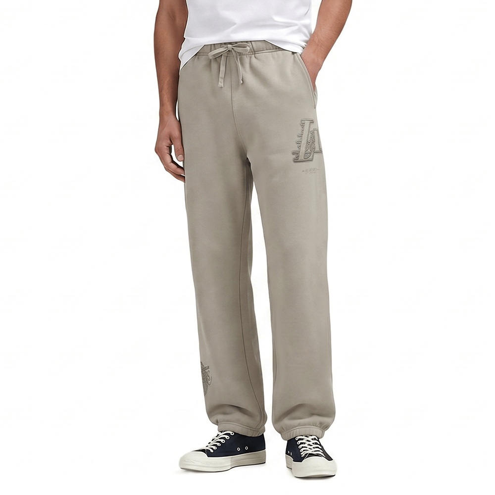 MLB LOS ANGELES DODGERS NEUTRAL FLEECE SWEATPANT (TAUPE)