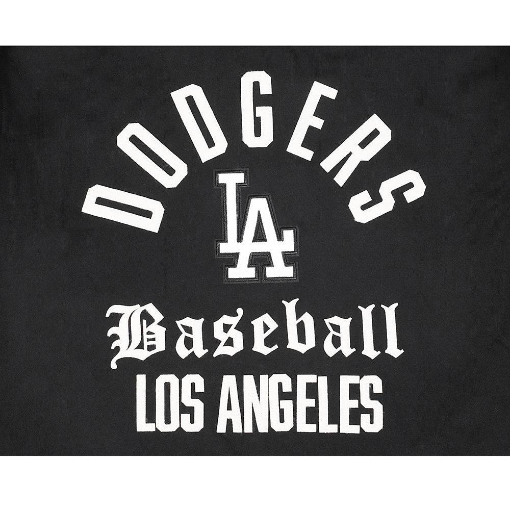MLB LOS ANGELES DODGERS SUDADERA CON CAPUCHA FLC PO PARA HOMBRE MODERN ORIGINALS (NEGRA)