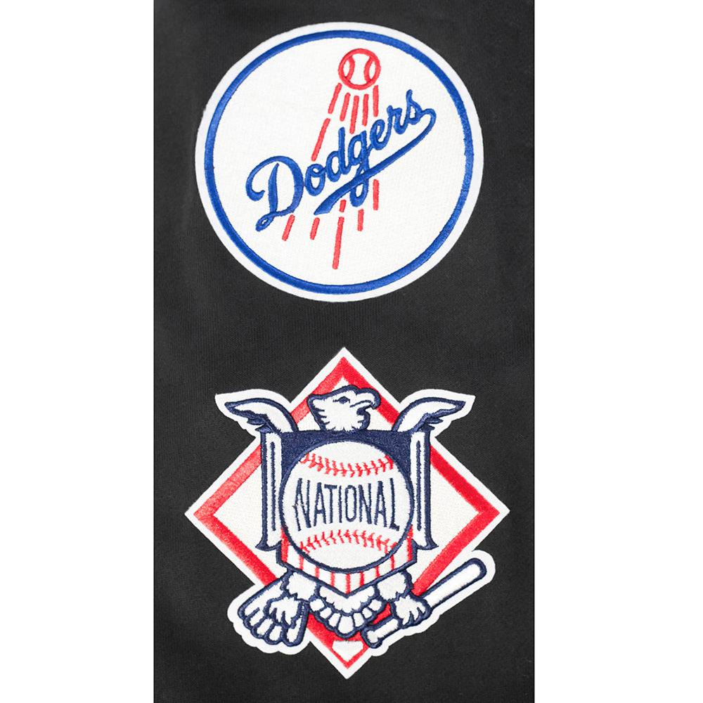 MLB LOS ANGELES DODGERS SUDADERA CON CAPUCHA FLC PO PARA HOMBRE MODERN ORIGINALS (NEGRA)