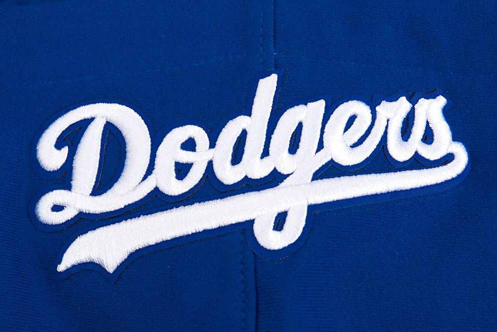 MLB LOS ANGELES DODGERS OLD ENGLISH MEN'S PULLOVER HOODIE (DODGER BLUE)