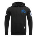 MLB LOS ANGELES DODGERS SOUVENIR MEN'S FLEECE PULLOVER HOODIE (BLACK)