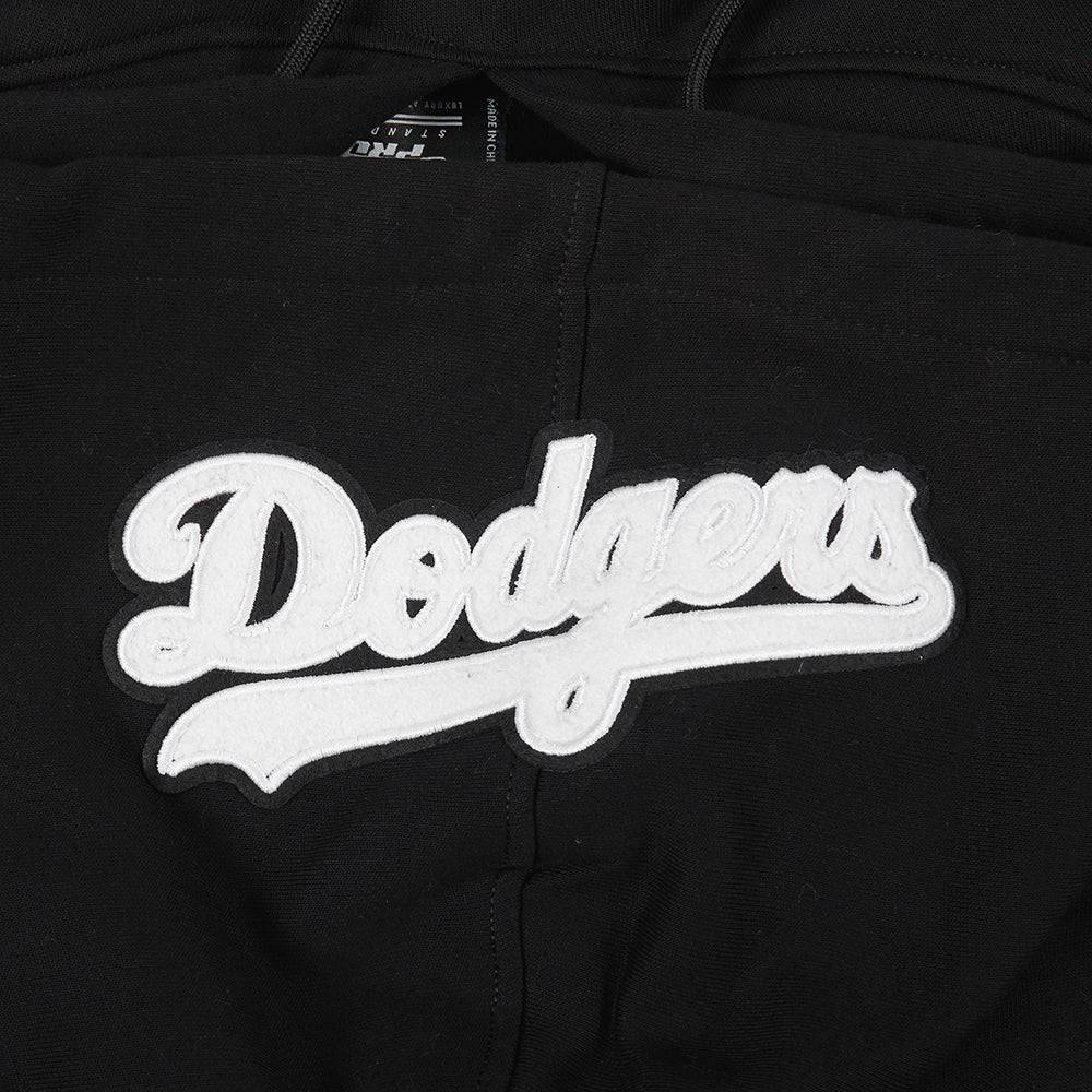 MLB LOS ANGELES DODGERS SOUVENIR MEN'S FLEECE PULLOVER HOODIE (BLACK)