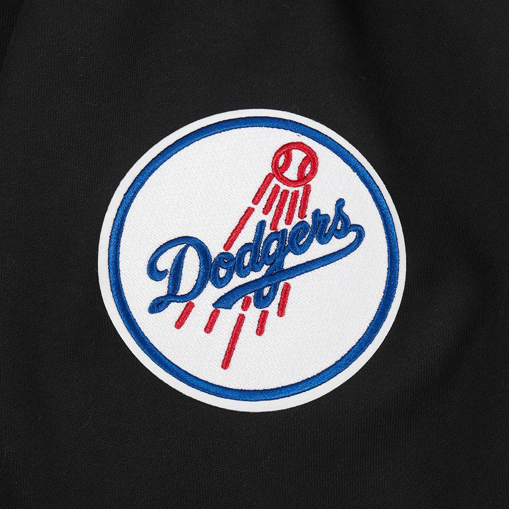 MLB LOS ANGELES DODGERS SOUVENIR MEN'S FLEECE PULLOVER HOODIE (BLACK)